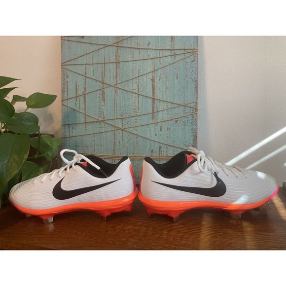 Nike Lunar Hyperdiamond 3 Pro Orange Softball Cleats (CD0110-104) Women's Sz 5.5 - Picture 8 of 8